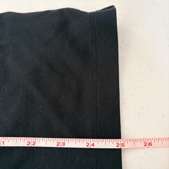 UnTuckIt Black Cotton Button-Front Long Sleeve Shirt - size L - Picture 7 of 8